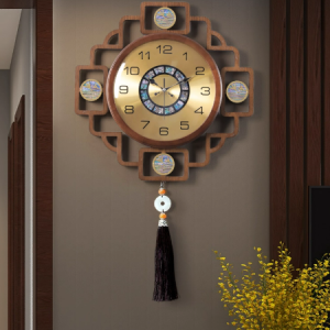 Đồng Hồ Gỗ Ngọc Bội !! (DH-38)