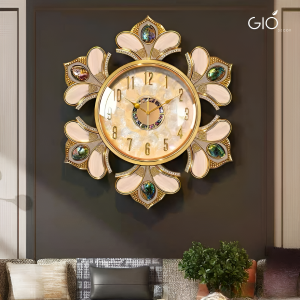 Đồng Hồ Khảm Trai Hoa Vương Miện!! (DH-45)